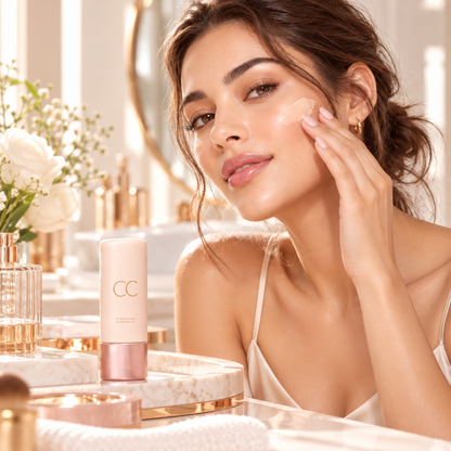 CC color-correcting tinted serum